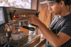 coffee shop business owner
