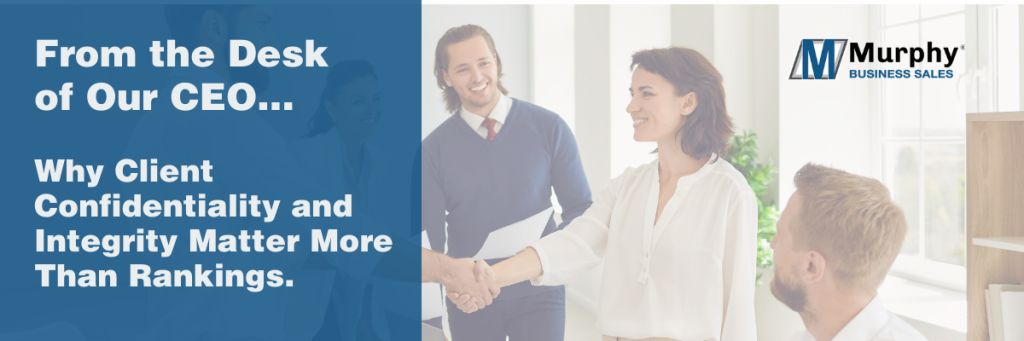 Integrity Client Why Client Confidentiality and Integrity Matter More Than Rankings