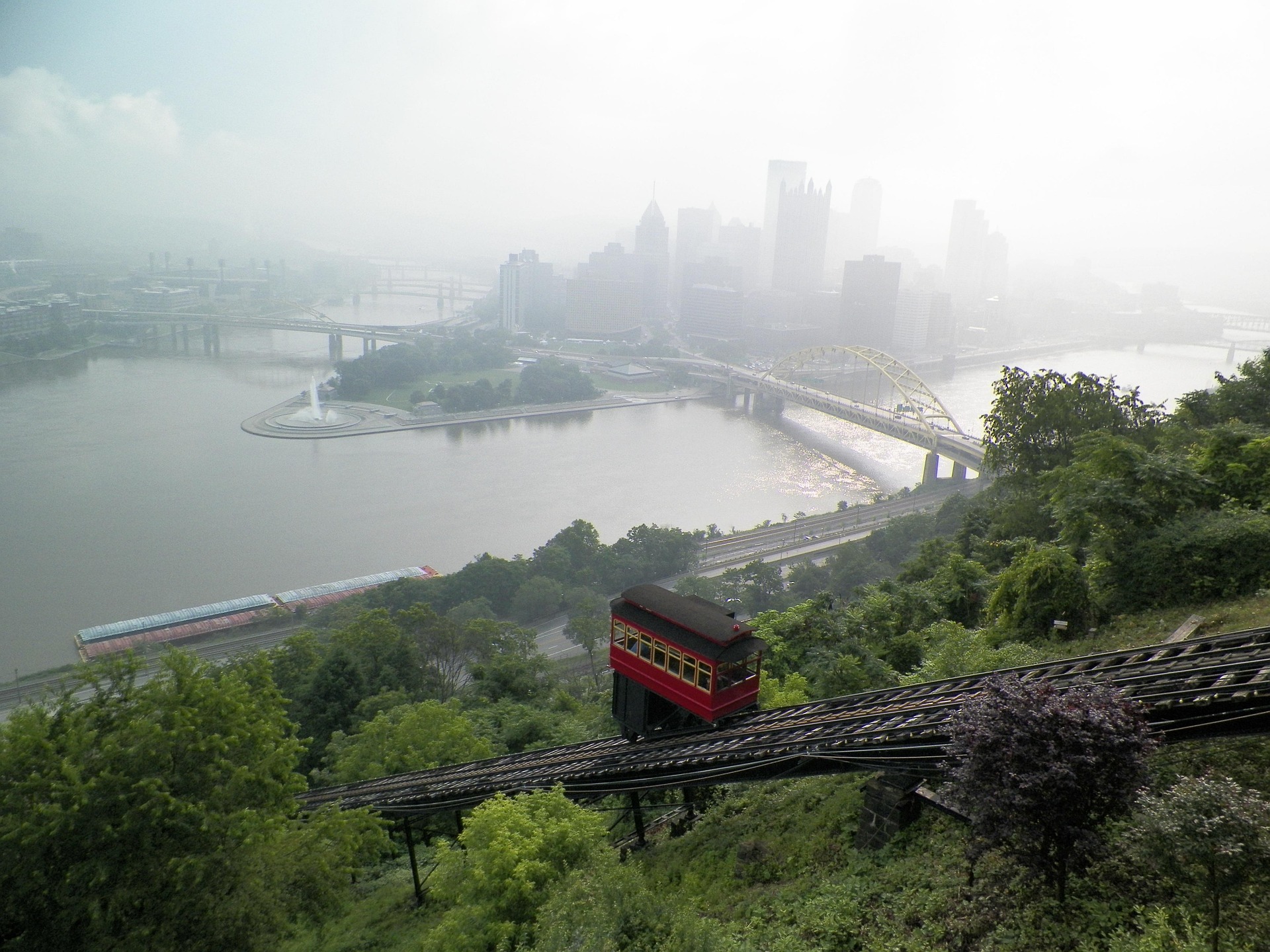 Image of Pittsburgh skyline from across the river