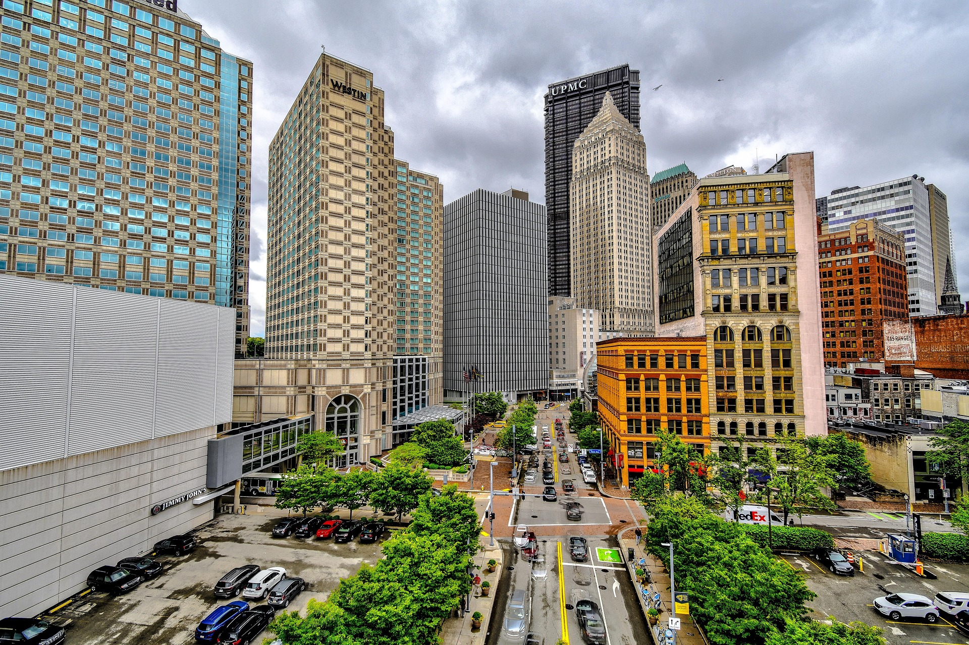 skyscrapers in Pittsburgh Pennsylvania